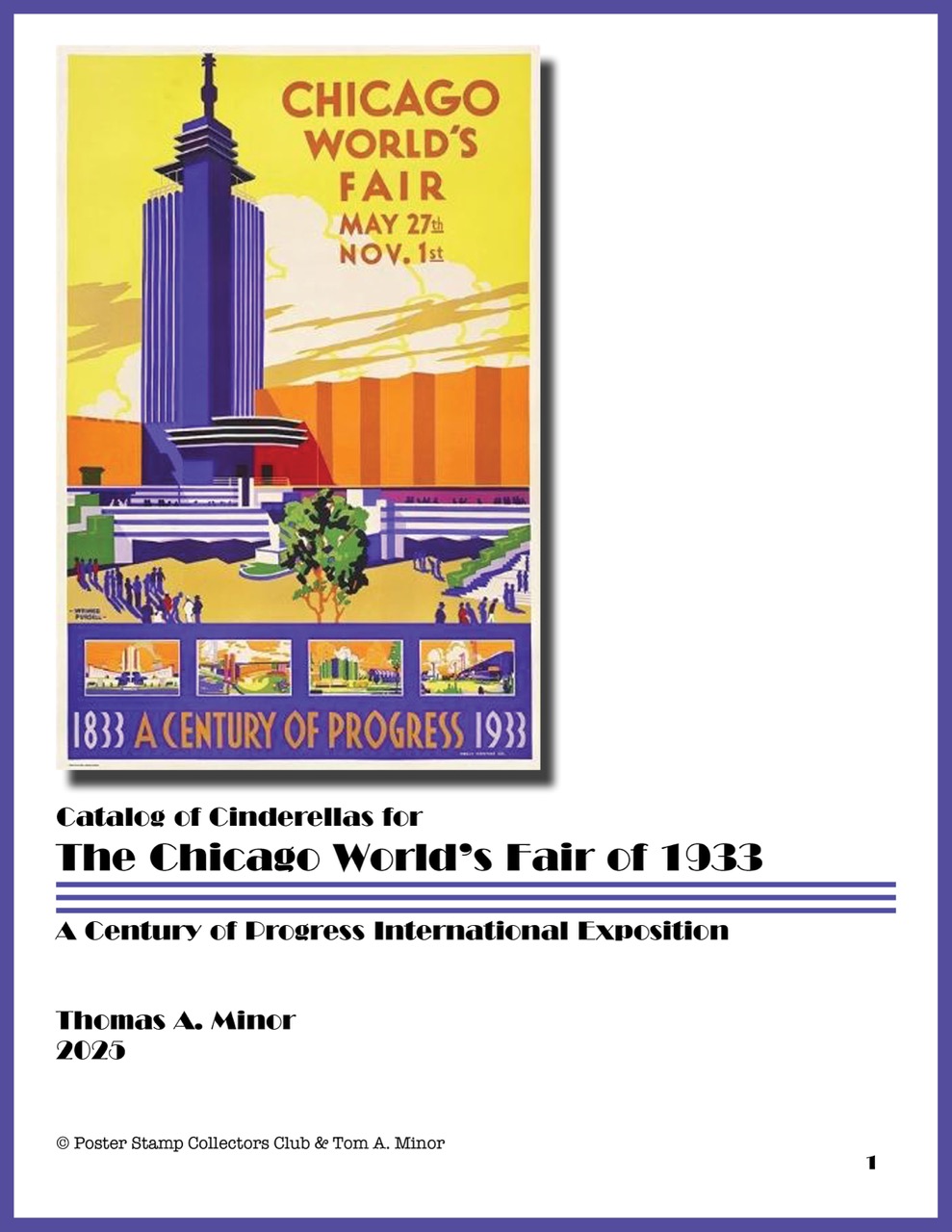 1933 Chicago: A New Catalog