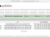 Postfix Admin Web Based Administration Interface