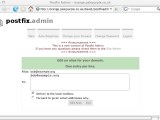 Postfix Admin Web Based Administration Interface
