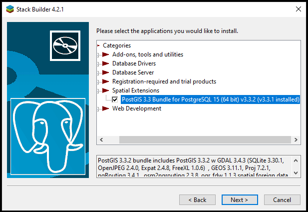 3. installation — introduction to postgis