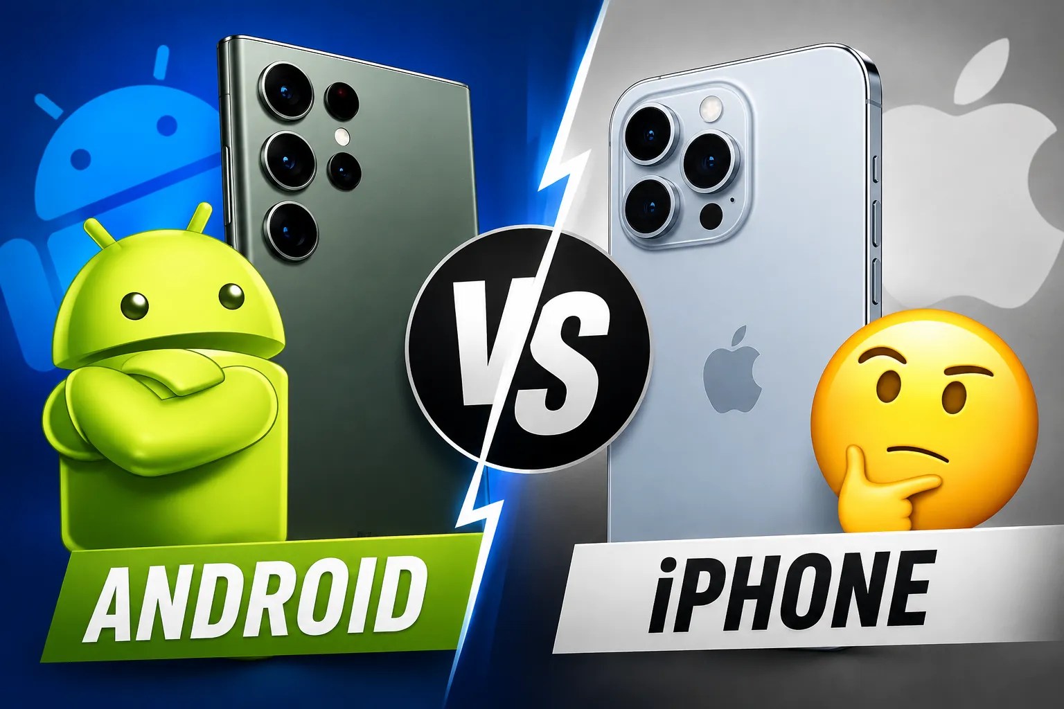 android vs iphone
