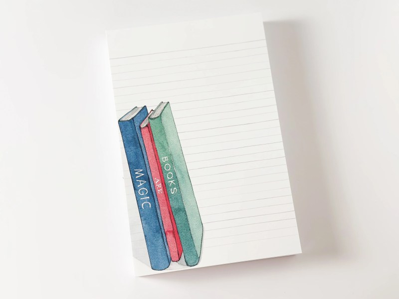 Books Notepad Postmark D Studio - Best Light Backgrounds in 4K