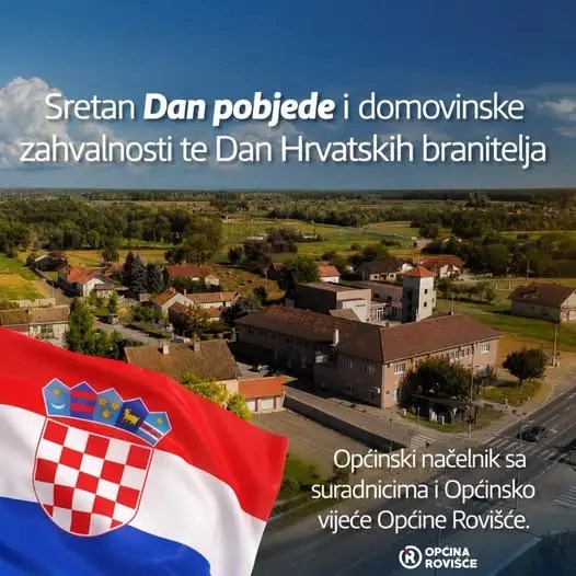 Općina Rovišće čestita . . .