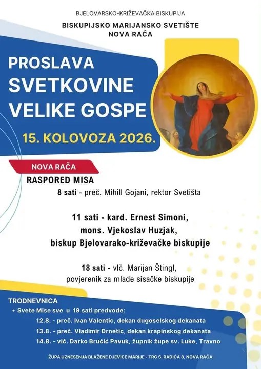 Proslava svetkovine Velike Gospe