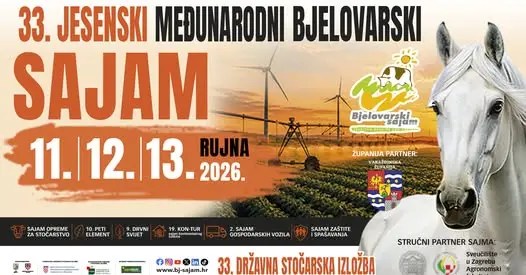 33. JESENSKI MEĐUNARODNI BJELOVARSKI SAJAM