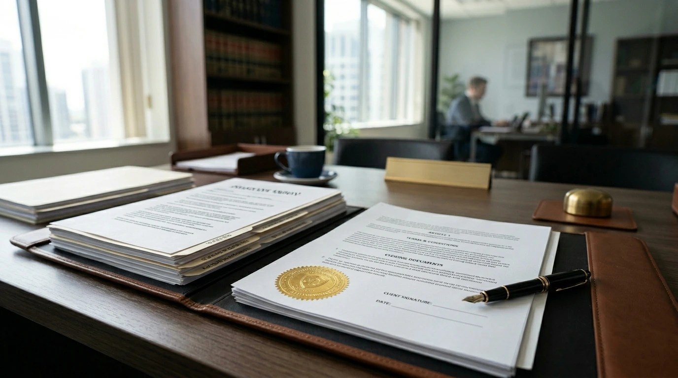 Guarantee in Real Estate- Paperwork with guaranteed stamp