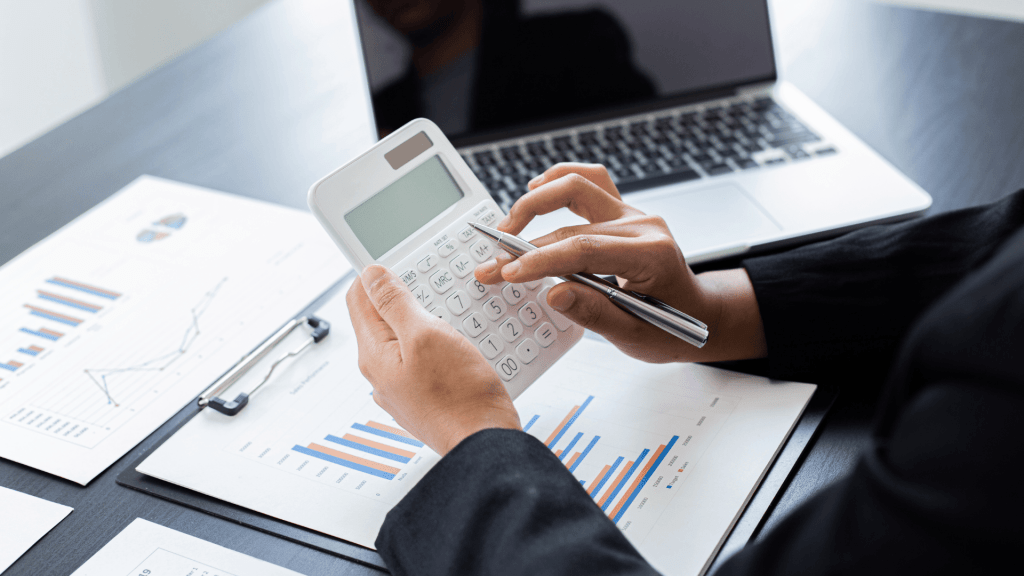 What is ad valorem tax - person reviewing financial documents.