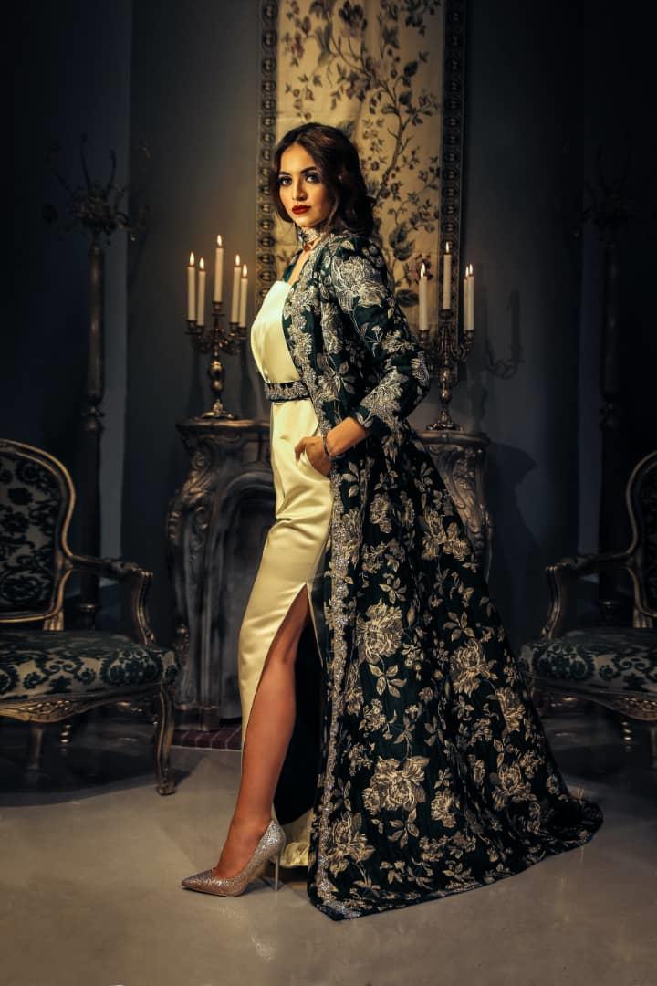 ملابس جزائرية 2021 , اروع لباس جزائري عصري مشاعر اشتياق