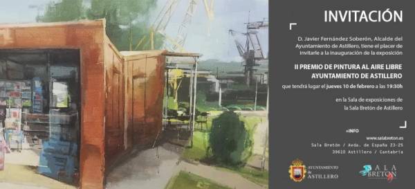 Astillero. Sala Bretón. Exposición II Premio de Pintura Ayuntamiento de Astillero