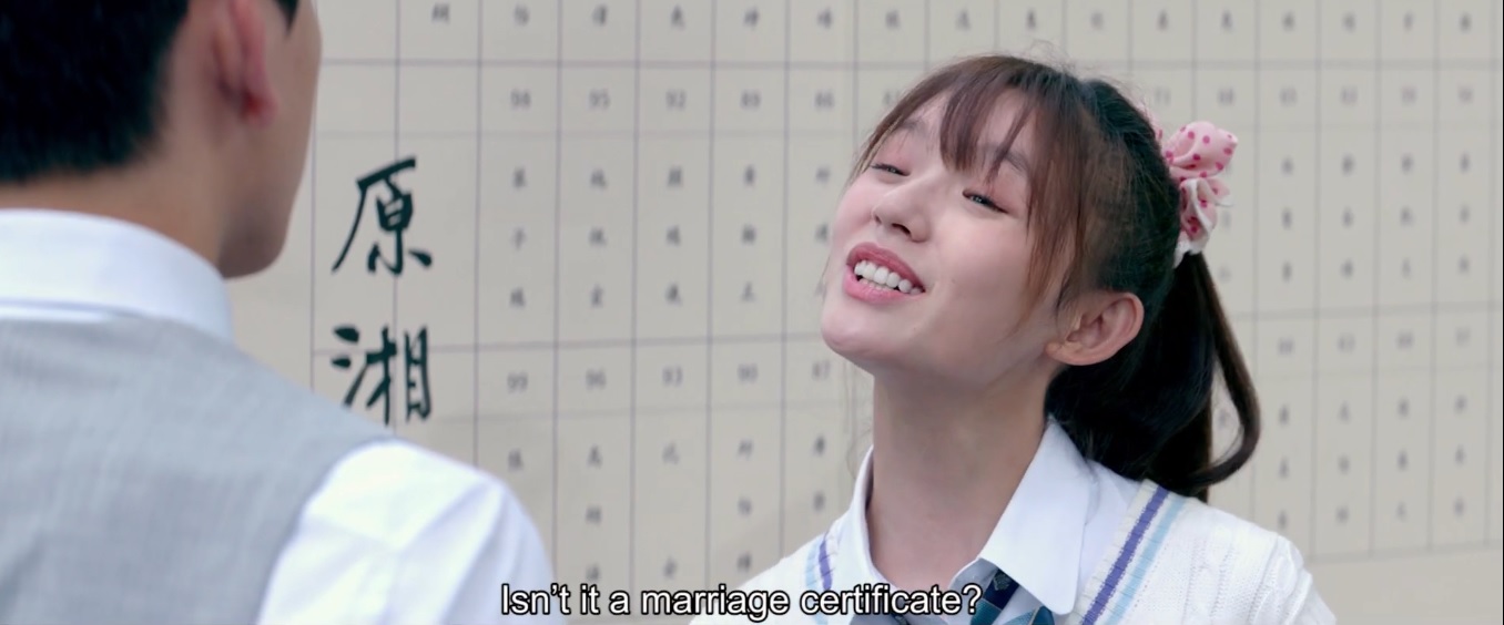film fall in love first kiss