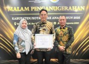 Lampung Selatan Pertahankan Kategori Nindya KLA 2025, Skor Meningkat