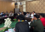 Aksi Solidaritas Aliansi Merah Putih di DPRD Way Kanan Berjalan Damai