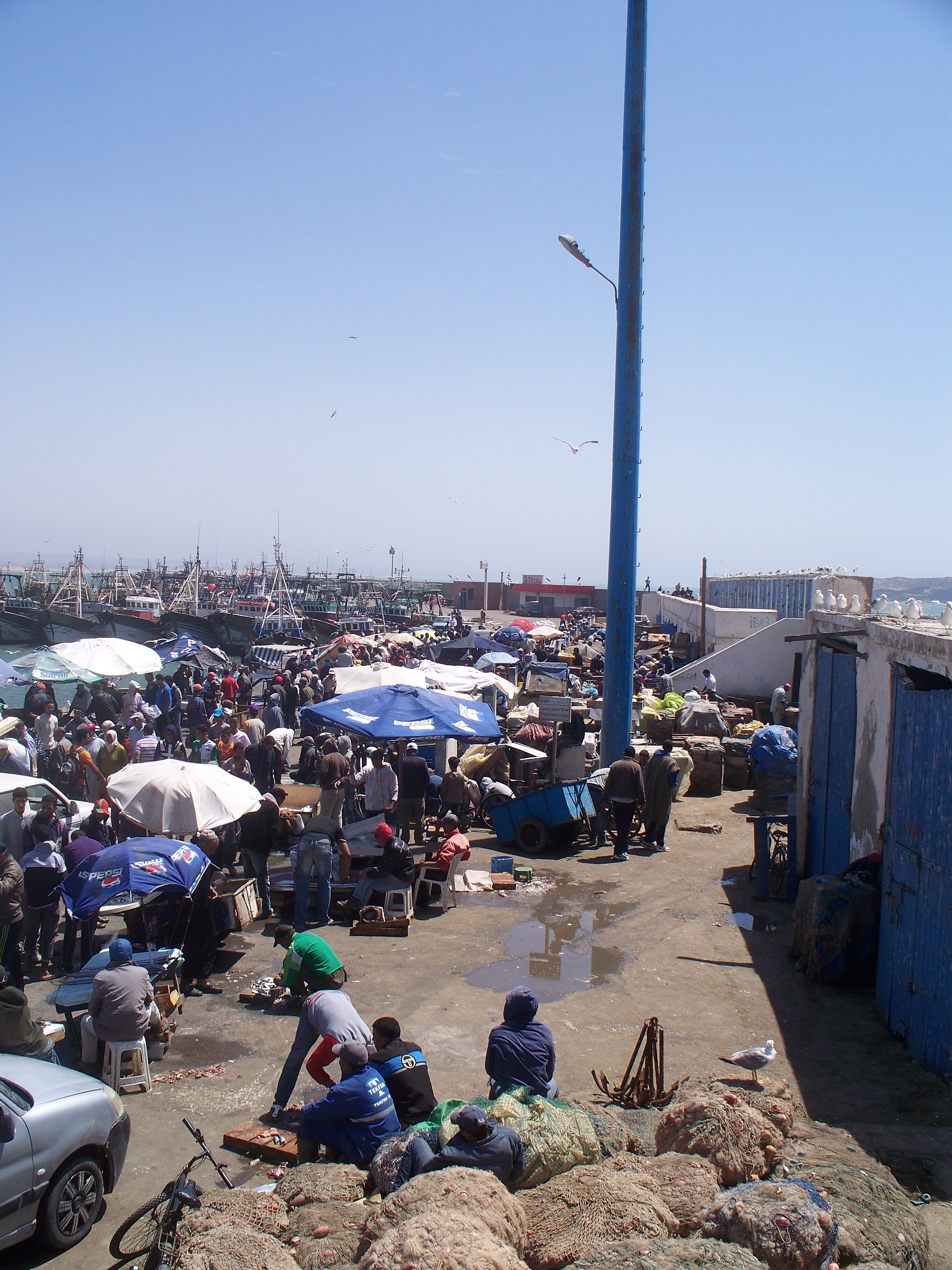 Market day.