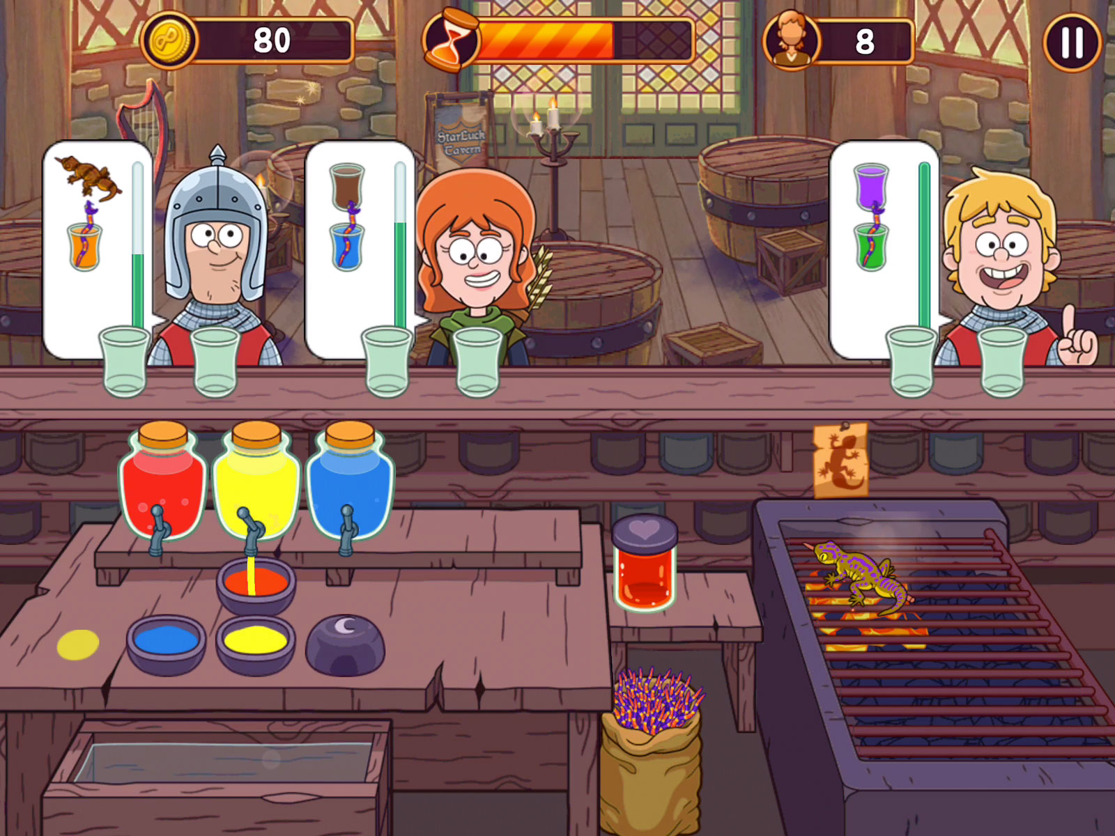 Color Mixing Fun Potion Punch 