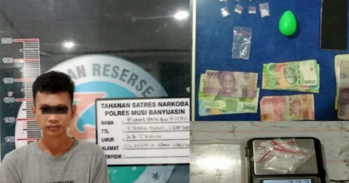 Polsek Batanghari Leko Ringkus RH Terduga Pengedar Narkoba