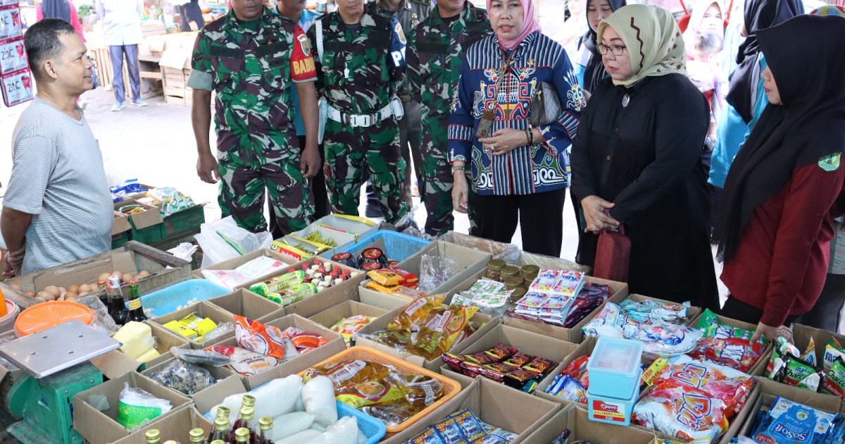 Jelang Hari Raya Idul Adha, Pemkab Muba Sidak Pemantauan Harga dan Stok Barang di Pasar Randik