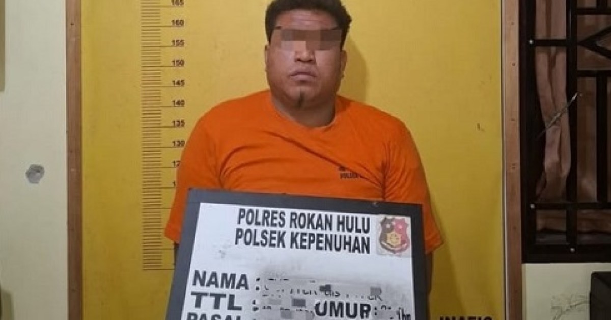 Pengedar Sabu di Kepenuhan Ditangkap Polsek, Gagal Buang Barang Bukti