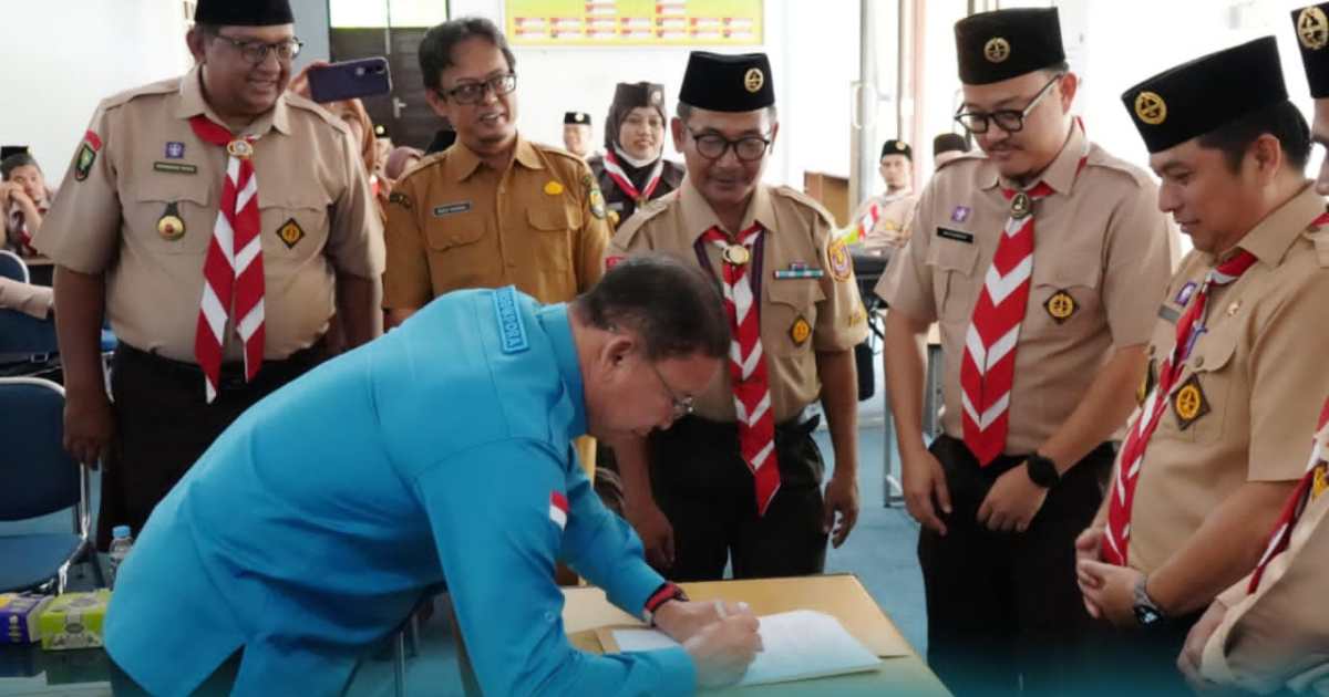KTA Nasional Jadi Langkah Transformasi Digital Pramuka