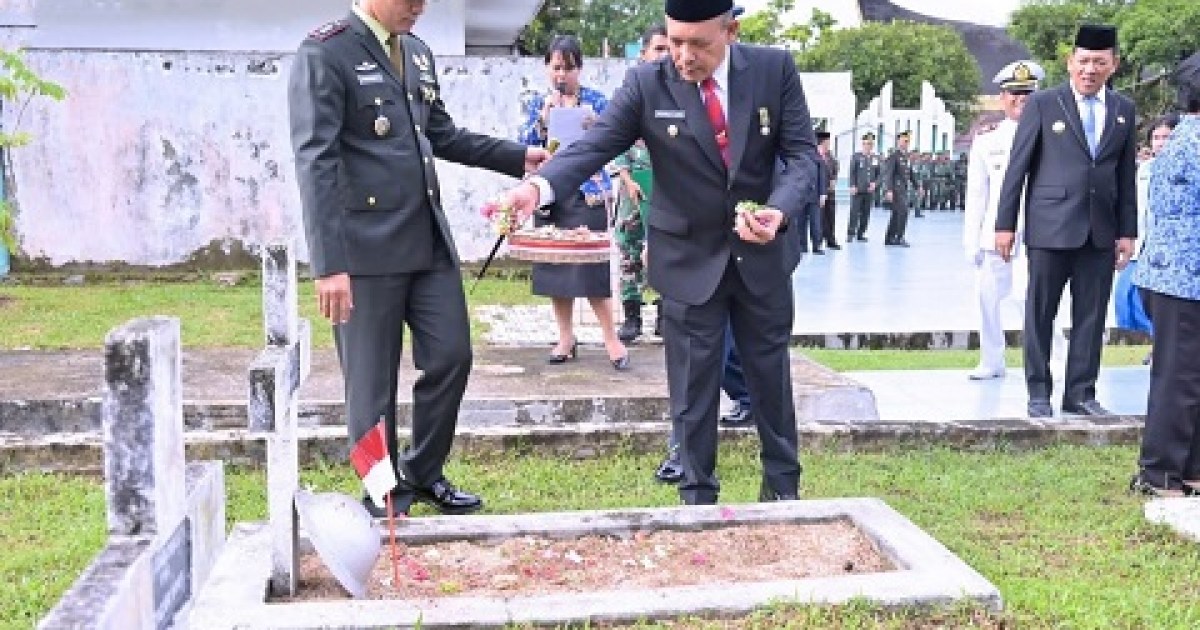 Wakil Bupati Tapteng Ikuti Ziarah Nasional Dalam Rangka HUT ke-80 TNI Tahun 2025