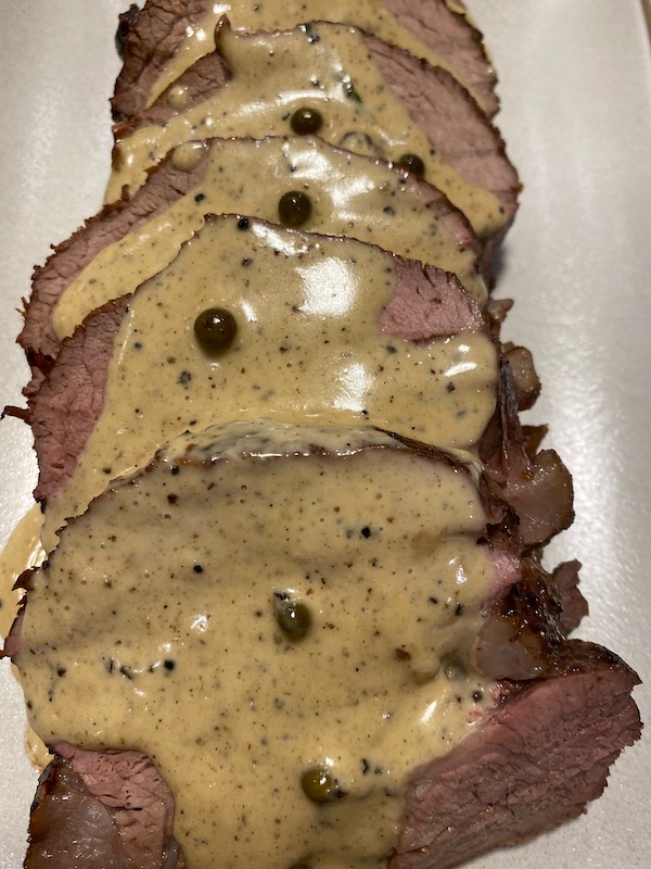 Beef Tenderloin With Tarragon Au Poivre Pottering In The Kitchen