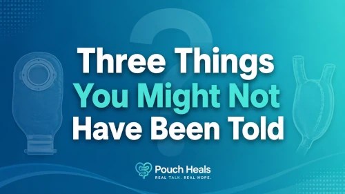Image saying Three things you might not have been told.