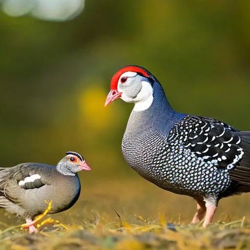 Can you keep guinea hens with chickens