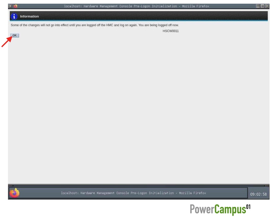 Information - you are logged off now