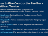 15 Constructive Feedback Examples For Workplace Improvement