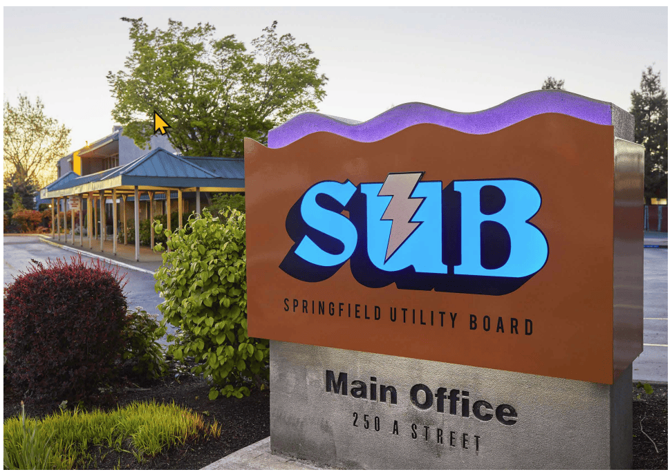 SUB Main Office sign