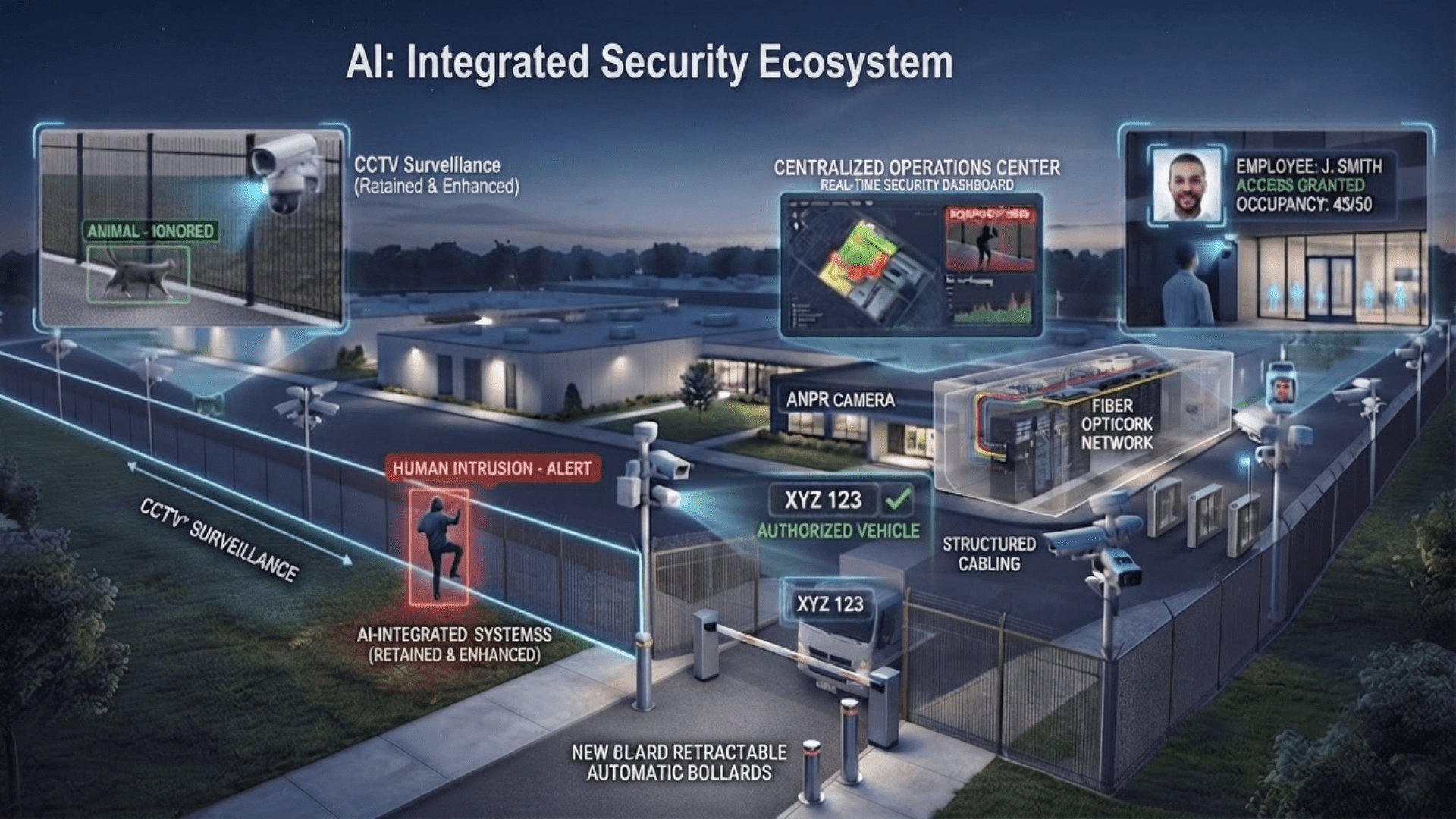 AI integrated Security Systems UAE
