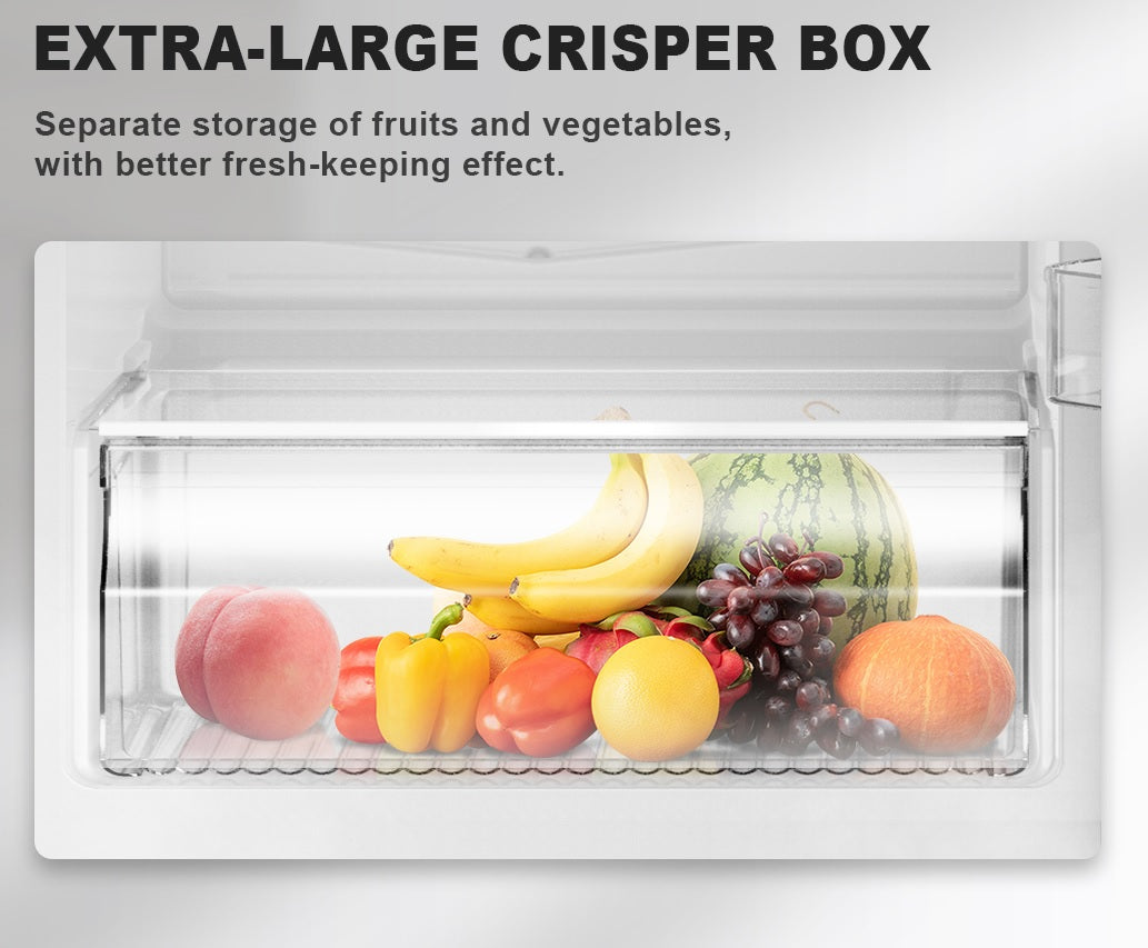 P75562MLWH-2 PowerPoint 55 6/2 White Fridge Freezer