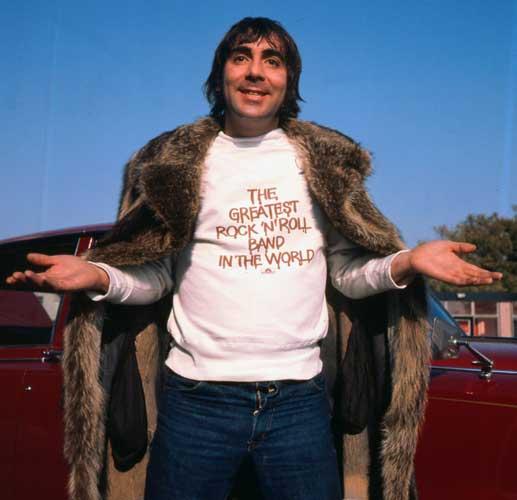 You traveled into a worm hole through space and time and all you brought back was Keith Moon?