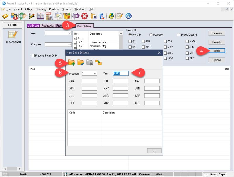 Monthly Goals Power Practice - Light Art Collection - 8K Quality
