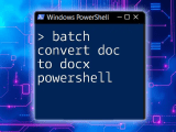 Batch Convert Doc To Docx Powershell Made Easy