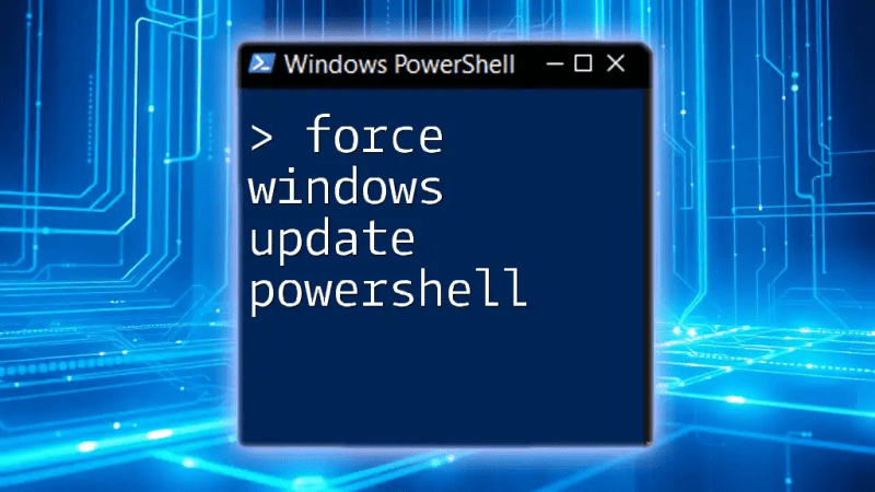 Use Powershell Windows Update To Force Drivers To Be Downloaded From - Classic Vintage Picture - Retina