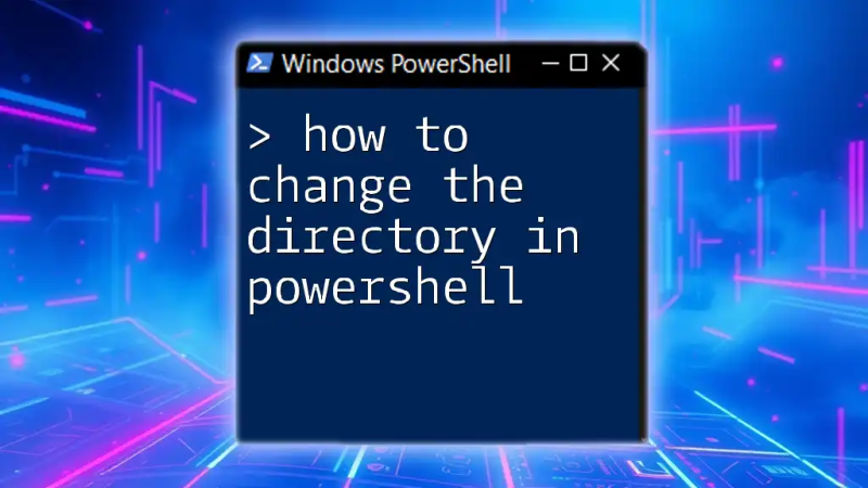 Mastering Navigation How To Effortlessly Change Directories In Powershell - Best Landscape Photos in Full HD