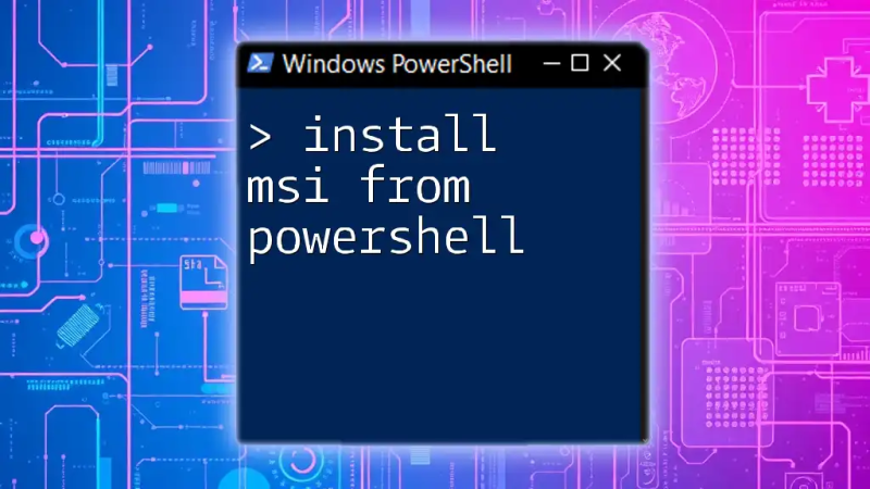 Add Additional Msi Package Options To Install Powershell Ps1 Script Issue 21271 Powershell - City Designs - Stunning High Resolution Collection