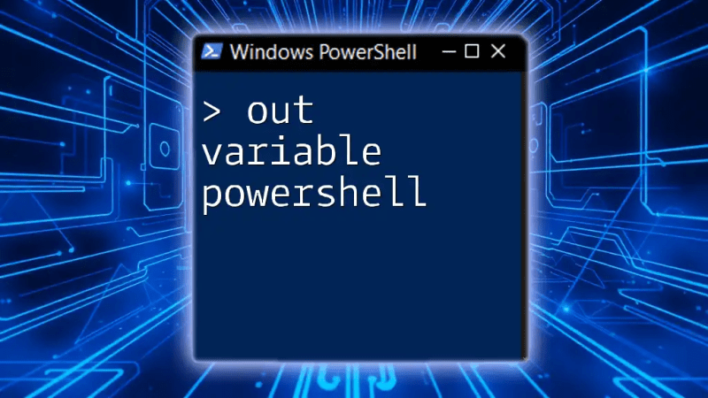 Output Variables In Powershell Powershell Faqs - Landscape Designs - Classic Mobile Collection