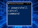 Mastering The Powershell Show Command A Quick Guide