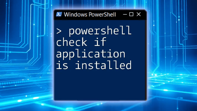 How To Check If Powershell Is Installed Plantforce21 - Premium City Pattern Gallery - 8K