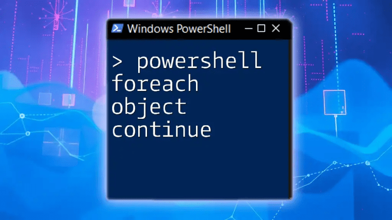 Powershell How To Make Foreach Object Start Counting From 1 Instead - Download Elegant Gradient Image | Retina