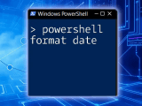 Mastering Powershell Format Date With Ease