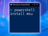 Powershell To Install Windows Updates A Quick Guide