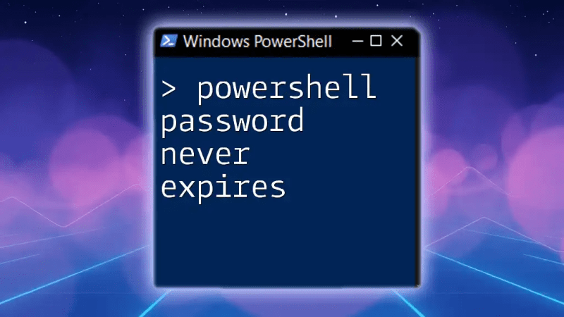 Using Powershell Get All Users Are Password Never Expires In Domain - Modern 4K Vintage Backgrounds | Free Download