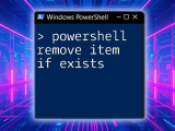 Powershell Delete Folder If Exists A Quick Guide