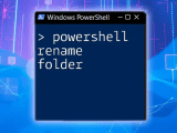 Powershell Delete Folder If Exists A Quick Guide