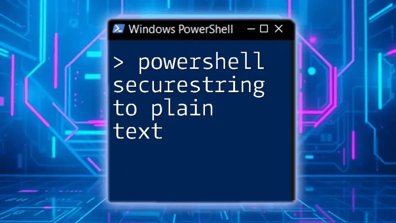 Powershell Convert Securestring To Plain Text Morgantechspace - Retina Mountain Patterns for Desktop