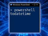 Mastering Powershell Set Date Quick Guide To Date Manipulation