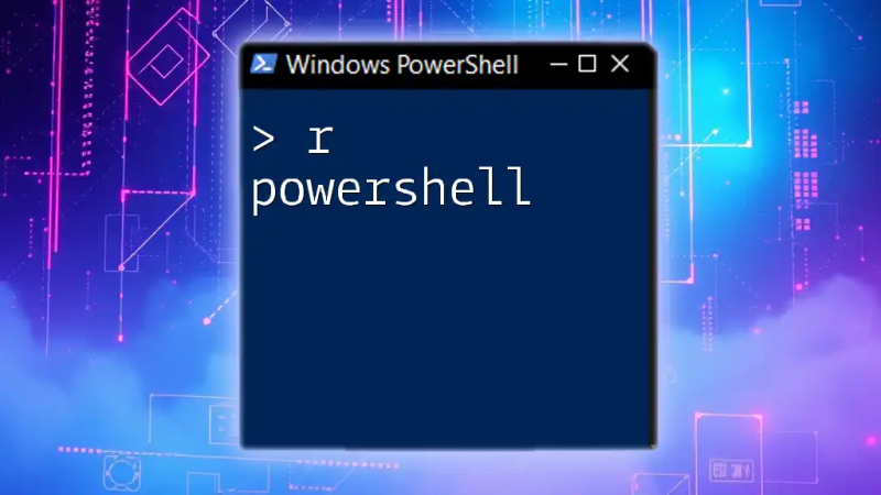 Powershell R Windows10 - Colorful Designs - Gorgeous HD Collection