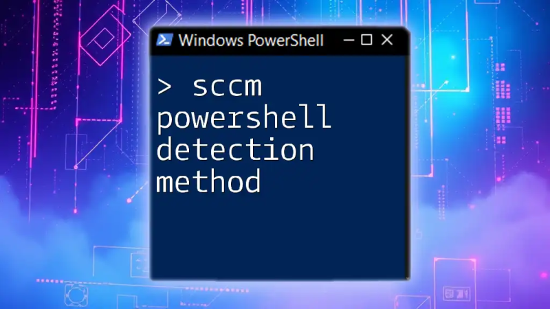 Powershell Script To Retrieve All Detection Method Scripts And Output Them Timmyit Com - Download Modern Dark Picture | Retina